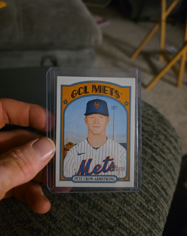 2021 Topps Heritage Minor League Edition #44 Pete Crow-Armstrong — front