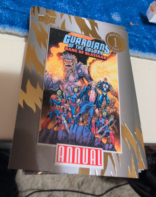 2023-24 Upper Deck Marvel Annual #N1S-16 Guardians of the Galaxy: Bane of Blastaar — front
