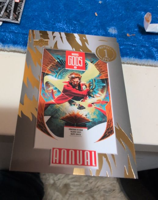 2023-24 Upper Deck Marvel Annual #N1S-25 Number 1 Spot G.O.D.S. — front