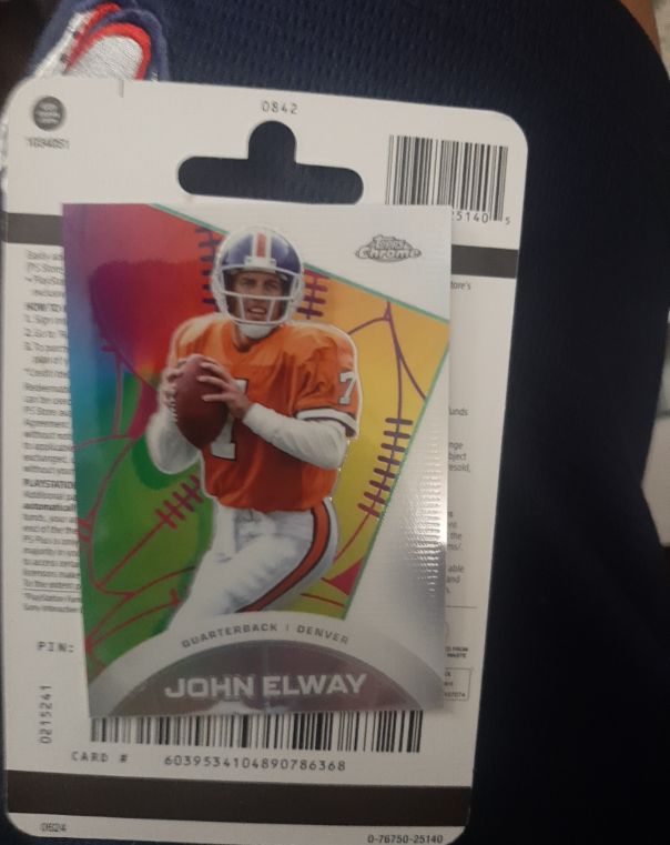 2023 Topps Composite Chrome All-Etch #CAE-4 John Elway — front