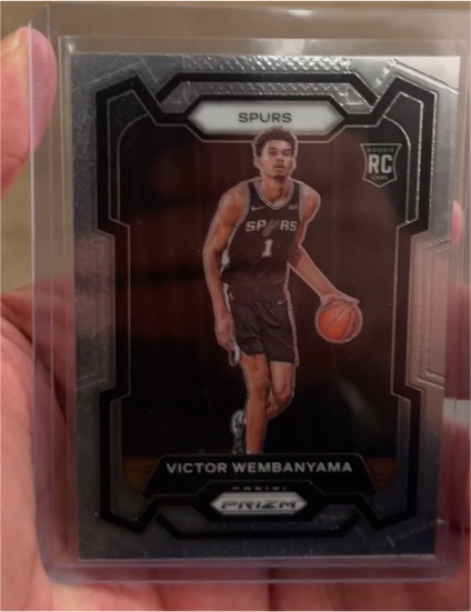 2023-24 Panini Prizm #136 Victor Wembanyama — front