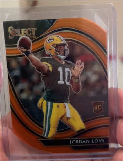2020 Panini Select #347 Jordan Love — front