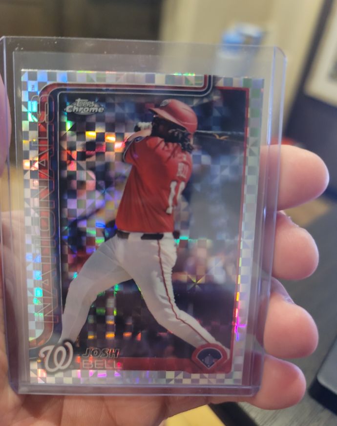 2025 Topps Chrome #263 Josh Bell — front