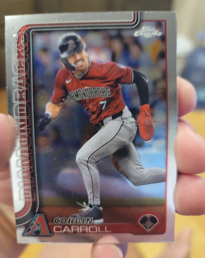 2025 Topps Chrome #268 Corbin Carroll — front