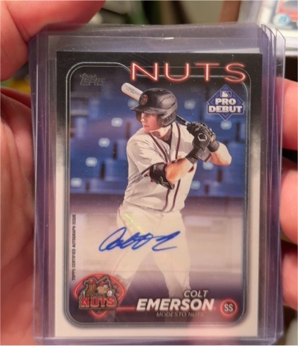 2024 Topps Pro Debut #PD-168 Colt Emerson — front