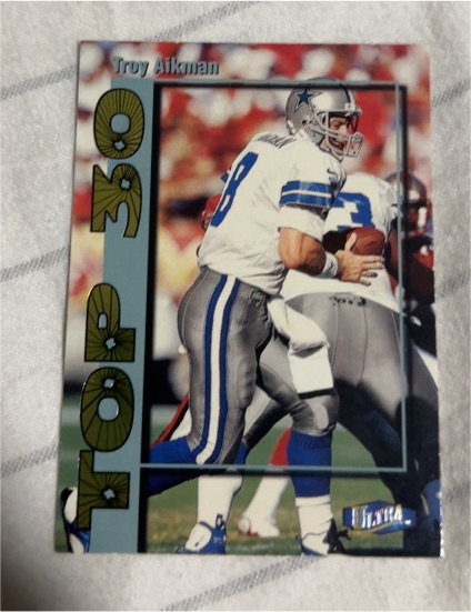 1998 Fleer Ultra Top 30 #2TT Troy Aikman — front
