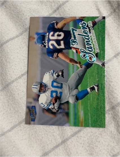 1998 Ultra #48SS Barry Sanders Sensational Sixty — front