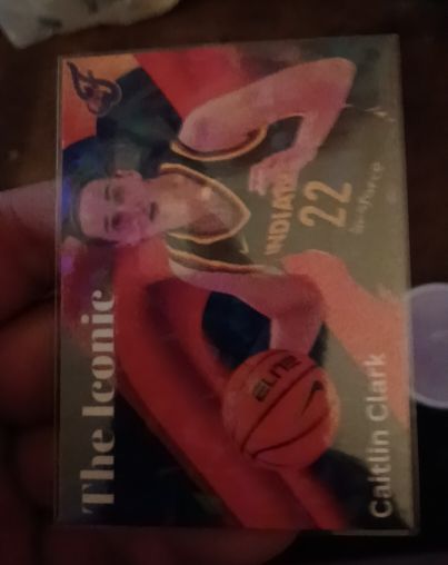 2023 Panini The Iconic #22 Caitlin Clark — front
