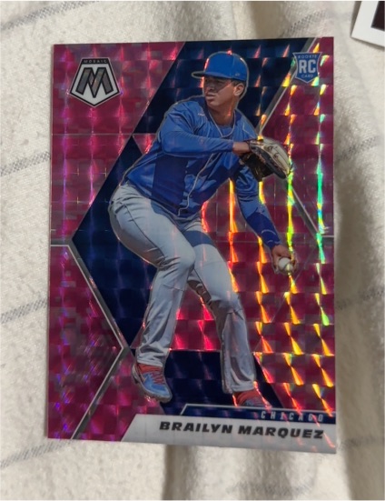 2021 Panini Mosaic #274 Brailyn Marquez — front
