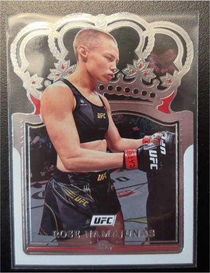 2022 Panini Chronicles UFC #117 Rose Namajunas — front