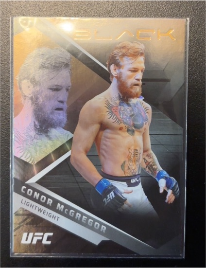2022 Panini Chronicles Black UFC #218 Conor McGregor — front