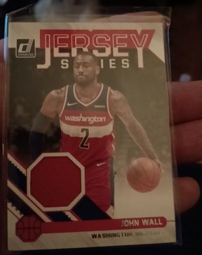 2020-21 Donruss Jersey Series #JS-JWL John Wall — front
