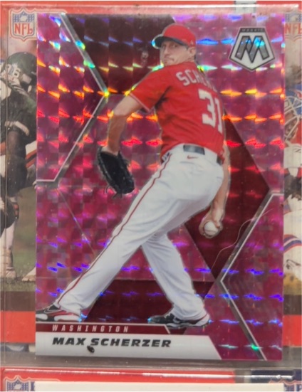 2021 Panini Mosaic #126 Max Scherzer — front