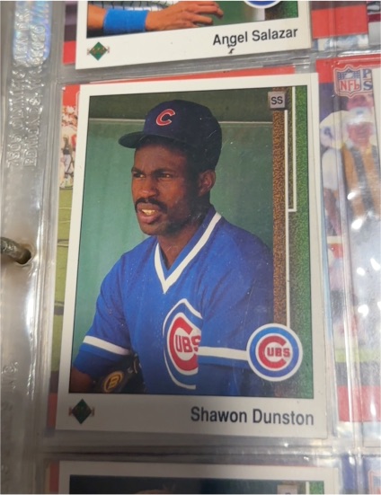1989 Upper Deck #107 Shawon Dunston — front