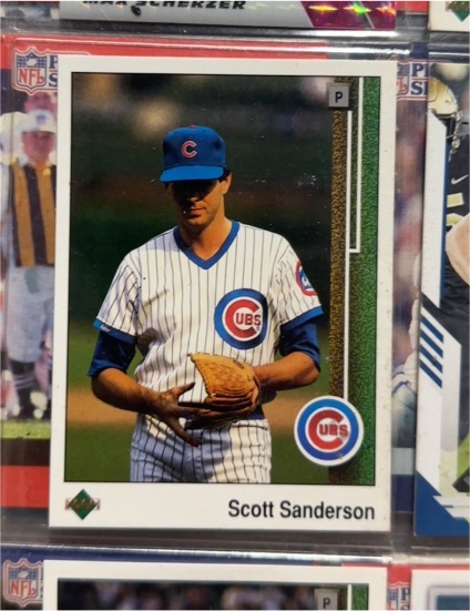 1989 Upper Deck #342 Scott Sanderson — front