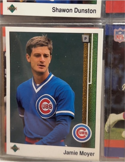 1989 Upper Deck #63 Jamie Moyer — front