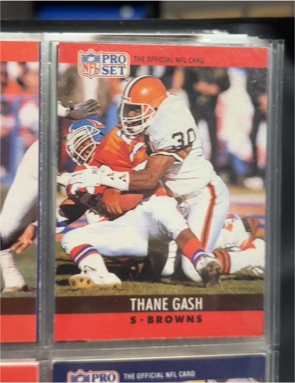 1990 Pro Set #S Thane Gash — front