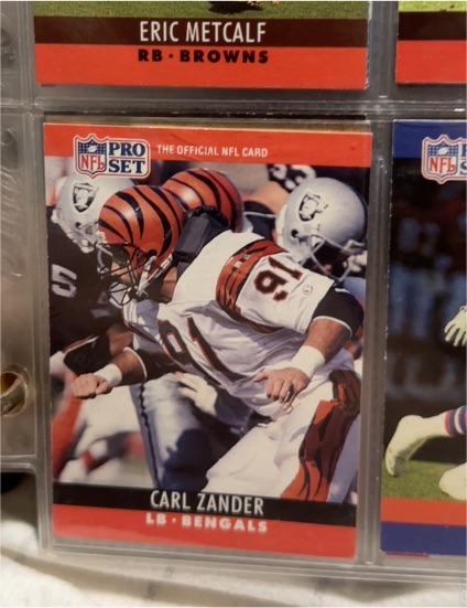 1990 Pro Set #465 Carl Zander — front