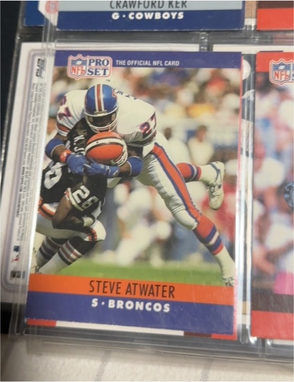 1990 Pro Set #86 Steve Atwater — front