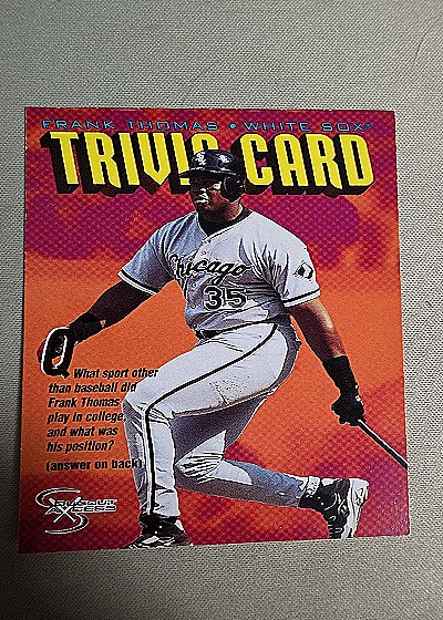 1998 SkyBox Dugout Axcess #149 Frank Thomas — front