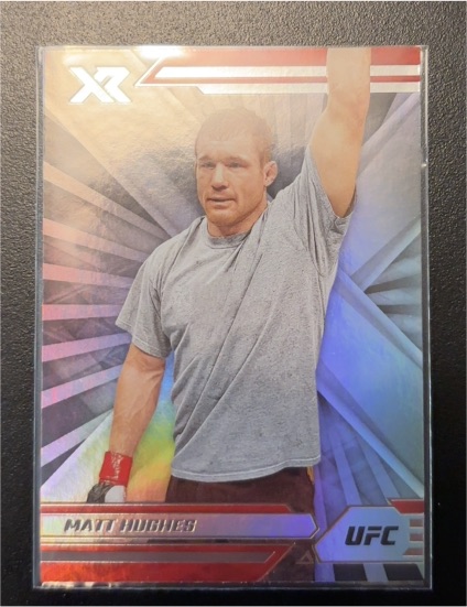 2022 Panini Chronicles XR UFC #293 Matt Hughes — front