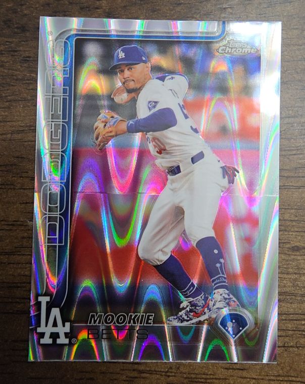 2025 Topps Chrome #50 Mookie Betts — front