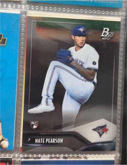 2021 Bowman Platinum #80 Nate Pearson — front