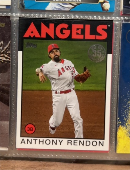 2021 Topps Series 1 1986 35th Anniversary #86B-33 Anthony Rendon — front