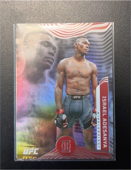 2022 Panini Chronicles UFC Illusions #271 Israel Adesanya — front