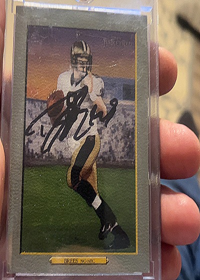 2006 Topps Turkey Red Drew Brees — front