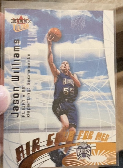 2000 Fleer Ultra Air Club for Men #AC 10 Jason Williams — front
