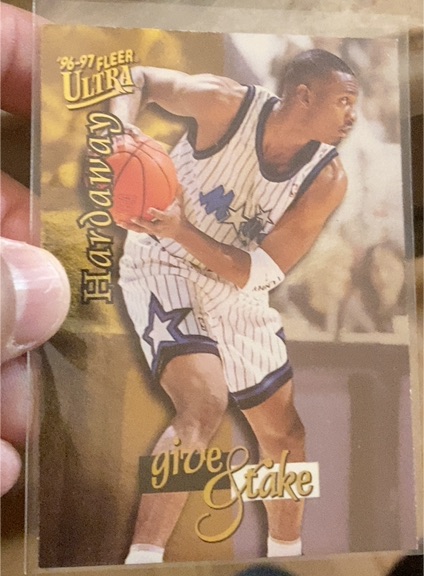 1996-97 Fleer Ultra #2 Anfernee Hardaway — front