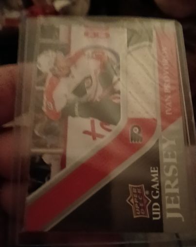 2020-21 Upper Deck UD Game Jersey #GJ-DS Derek Stepan — front