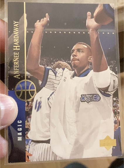 1994-95 Upper Deck #228 Anfernee Hardaway Orlando Magic — front