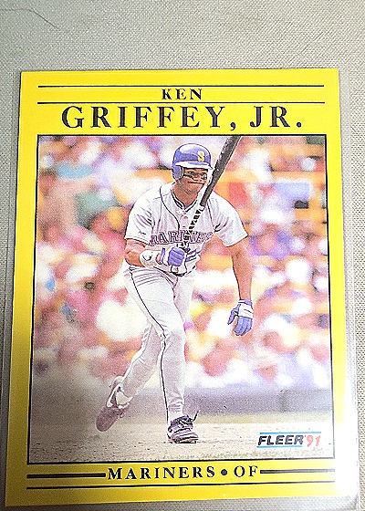1991 Fleer #450 Ken Griffey Jr. — front