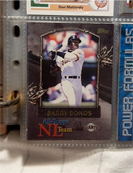 1999 Topps All-Topps NL Team #AT7 Barry Bonds — front