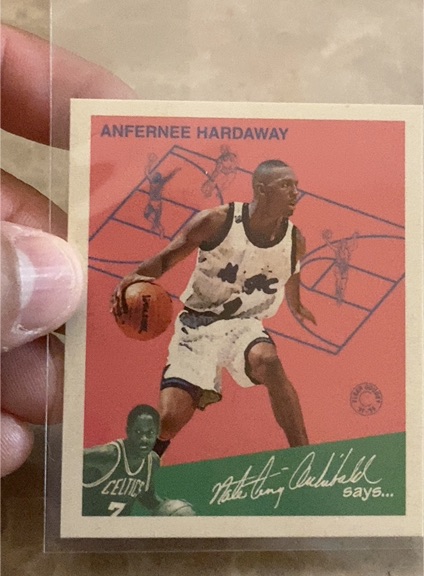 1997-98 Fleer Goudey Greats #4GG Anfernee Hardaway — front