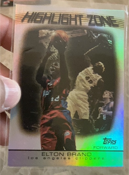 2003-04 Topps Highlight Zone #HZ6 Elton Brand — front