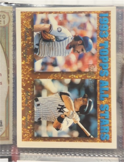 1994 Topps #391 Mike Piazza / Mike Stanley All Stars — front