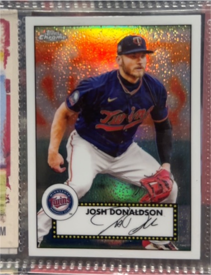 2021 Topps 1952 Redux Chrome #TC52-5 Josh Donaldson — front