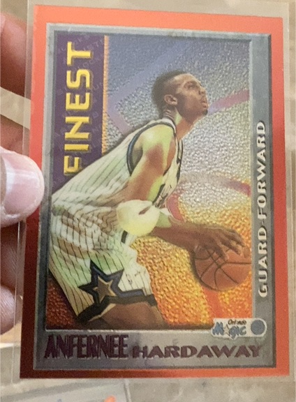 1995-96 Topps Finest Mystery #M3 Anfernee Hardaway — front