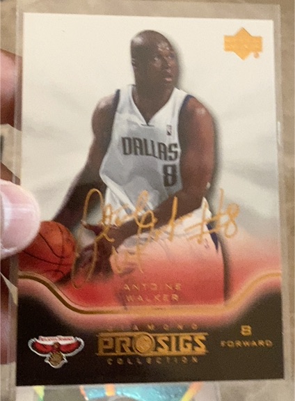2004-05 Upper Deck Pro Sigs #1 Antoine Walker — front