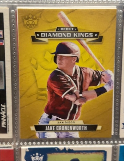 2021 Panini Diamond Kings Debut #DDK-SP Jake Cronenworth — front