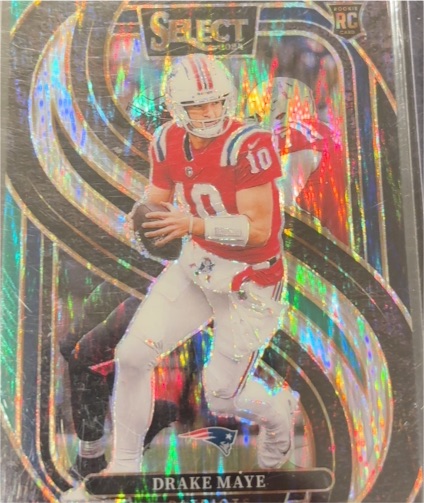 2024 Panini Select #113 Drake Maye — front
