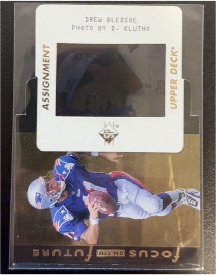 1996 SP Upper Deck #F18 Drew Bledsoe Focus on the Future — front