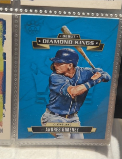 2021 Panini Diamond Kings Debut #DDK-NM Andres Gimenez — front