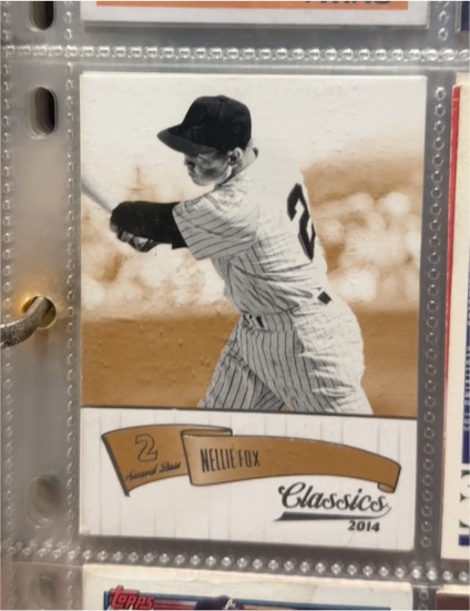 2014 Panini Classics #2 Nellie Fox — front