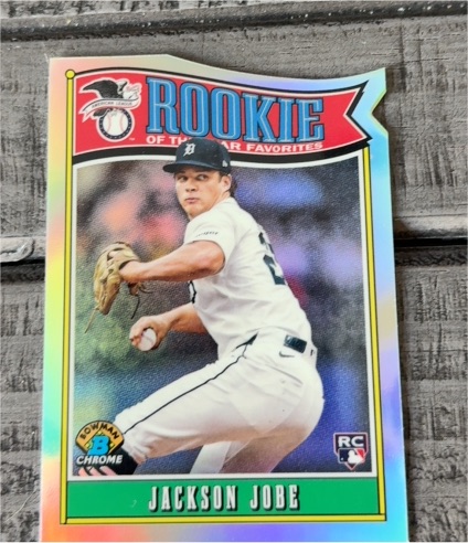 2025 Bowman Chrome Rookie Of The Year Favorites #ROY-3 Jackson Jobe — front