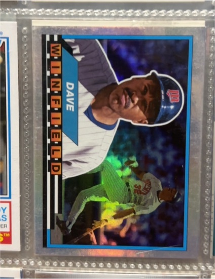 1989 Topps Big #13 Dave Winfield — front