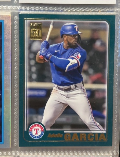 2021 Topps Archives #215 Adolis Garcia — front